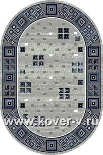 Ковер Silver Merinos D117_GRAY-BLUE производство Россия-Турция
