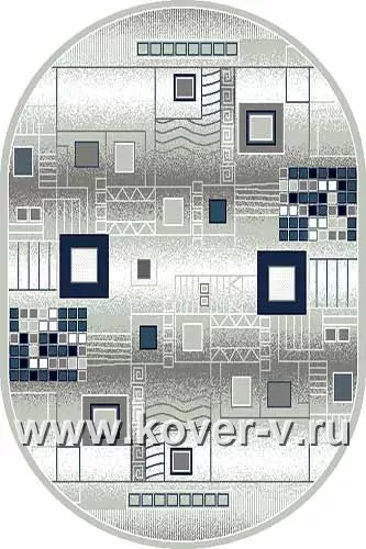 Ковер Silver Merinos D183_GRAY-BLUE производство Россия-Турция